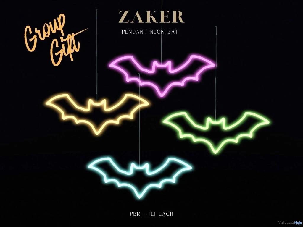 Pendant Neon Bats October 2026 Group Gift by ZAKER - Teleport Hub - teleporthub.com