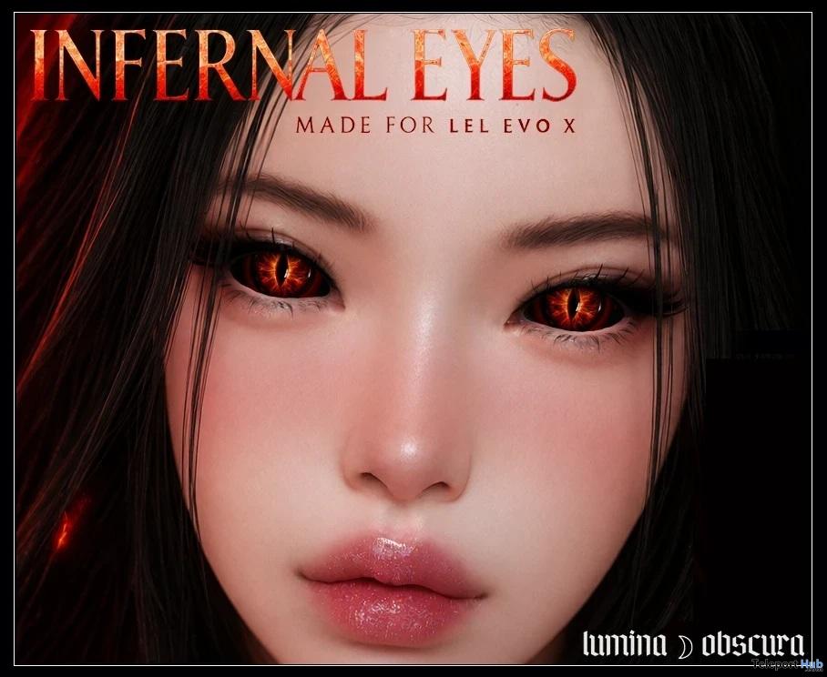 Infernal Eyes Halloween 2026 1L Promo Gift by Lumina Obscura - Teleport Hub - teleporthub.com