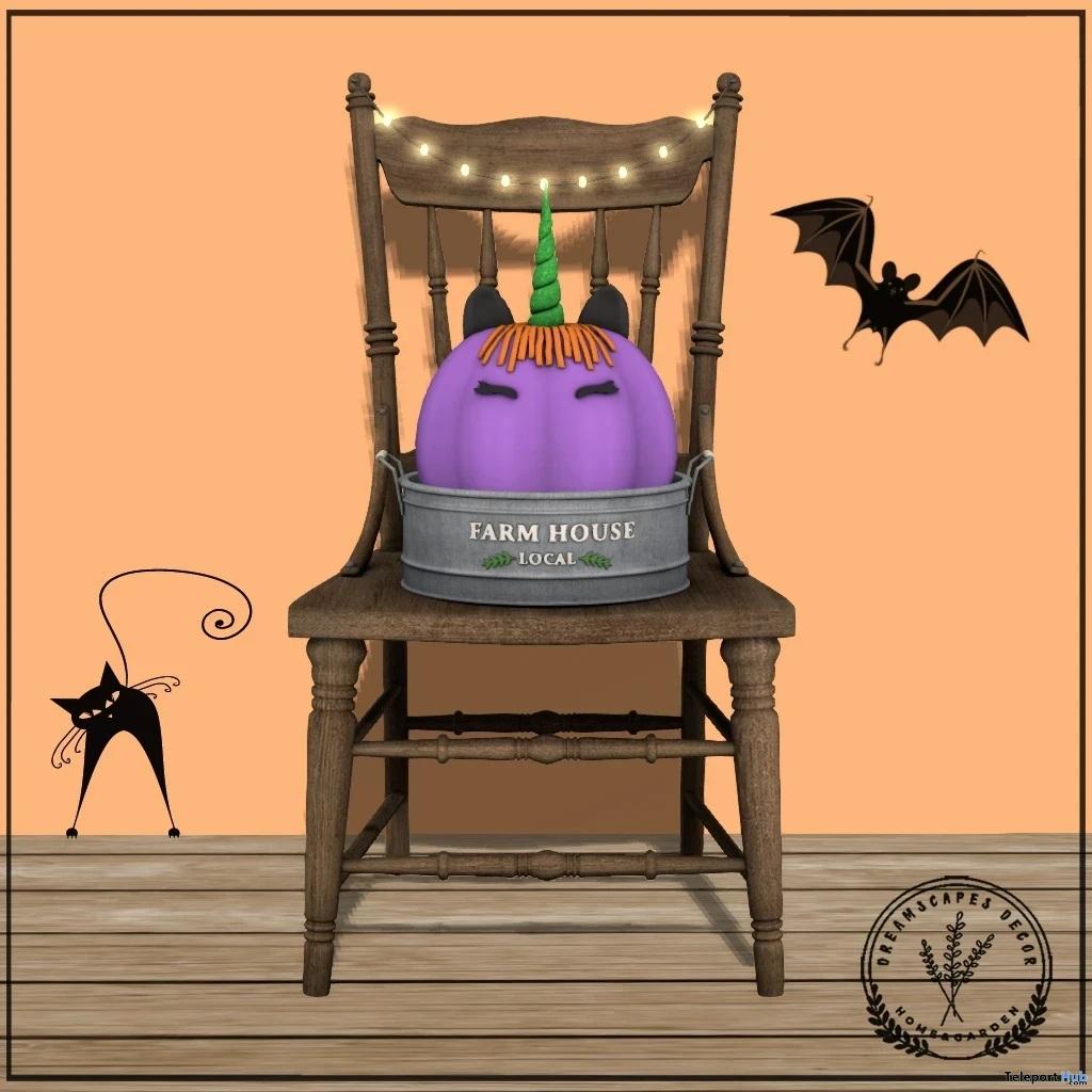Anne Halloween Chair October 2026 Group Gift by Dreamscapes Art Gallery - Teleport Hub - teleporthub.com