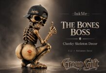 The Bones Boss October 2026 Group Gift by InkMe The Bones Boss October 2026 Group Gift by InkMe - Teleport Hub - teleporthub.com