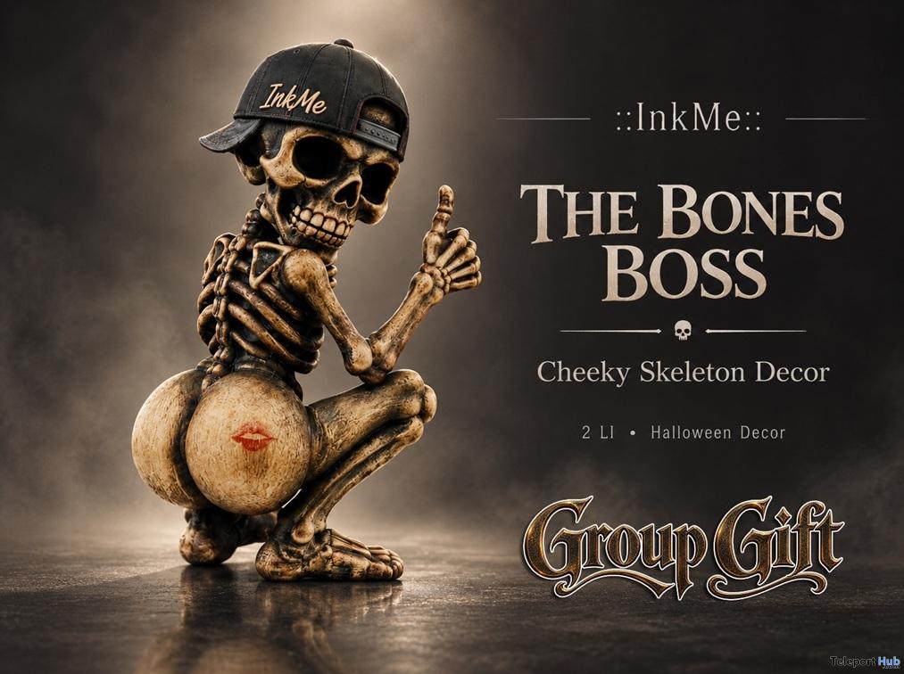 The Bones Boss October 2026 Group Gift by InkMe - Teleport Hub - teleporthub.com