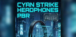 Cyan Strike Headphones PBR October 2026 Group Gift by Cyberia Cyan Strike Headphones PBR October 2026 Group Gift by Cyberia - Teleport Hub - teleporthub.com