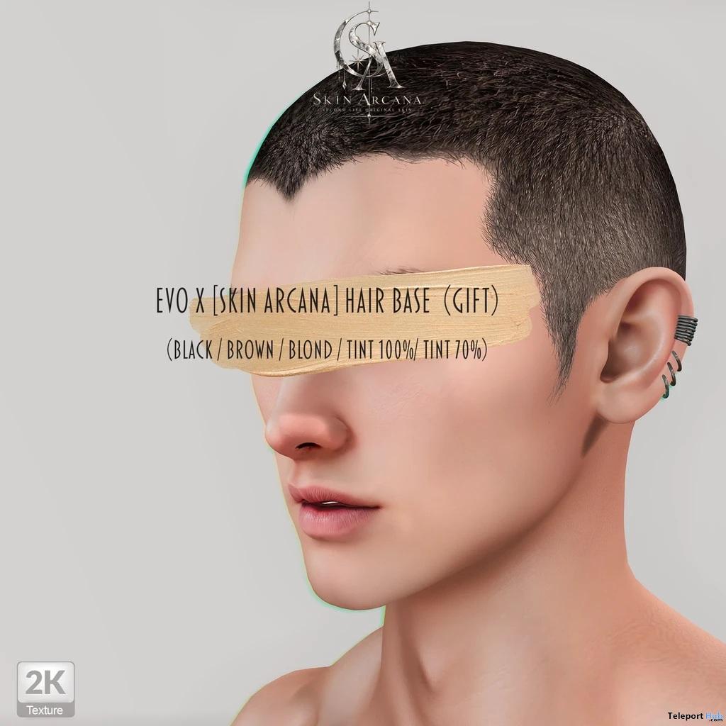 Hair Base 05 Tones October 2026 Group Gift by Skin Arcana - Teleport Hub - teleporthub.com