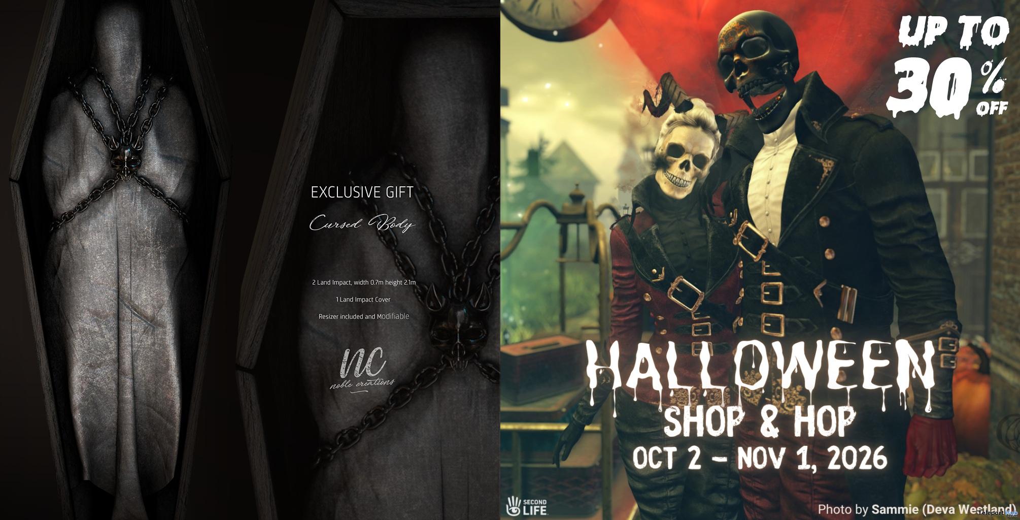 Cursed Body Halloween 2026 Gift by Noble Creations - Teleport Hub - teleporthub.com